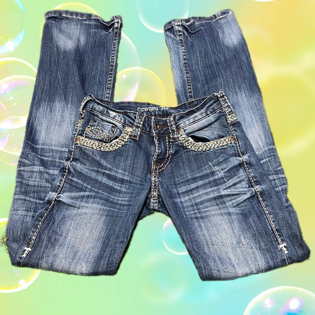 Cowgirl Tuff Jeans.